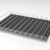 gravity shelf roller track overlays