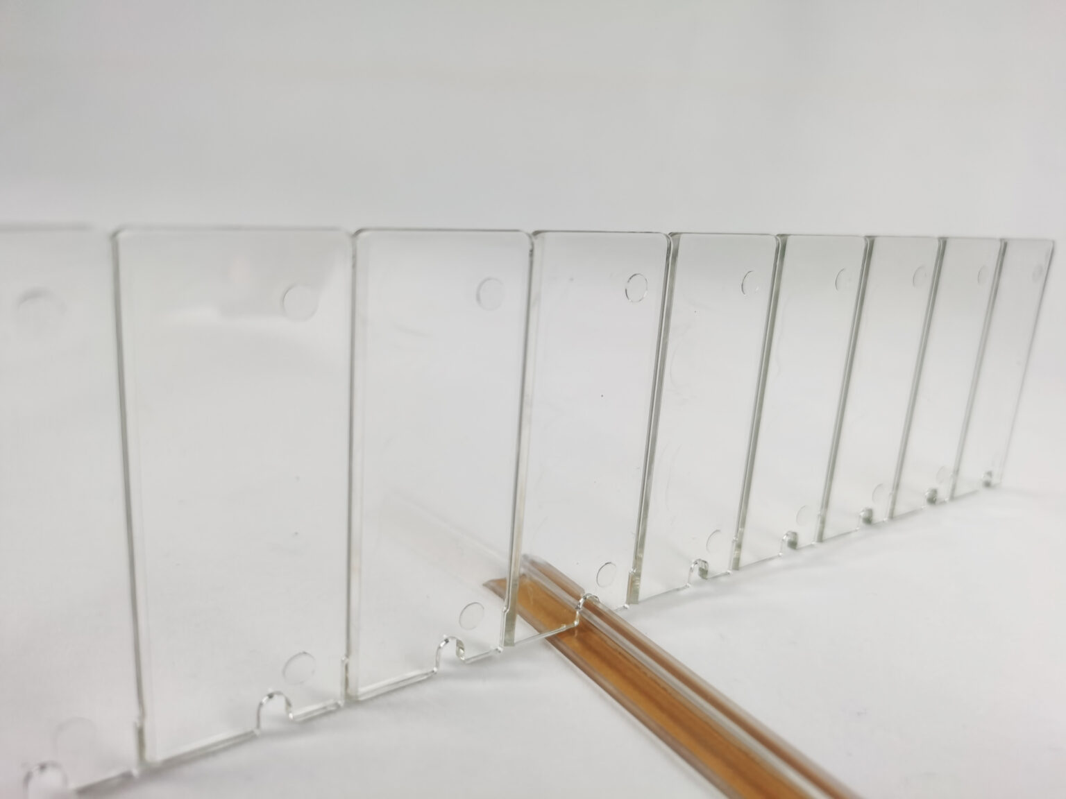 Shelf PET dividers,Breakable plastic shelf divider,DIV060B385