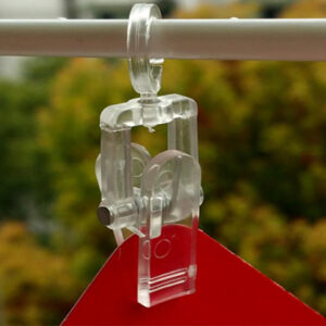 B25 Plastic Pop Sign Display Clamp Clip Holder Hook 1