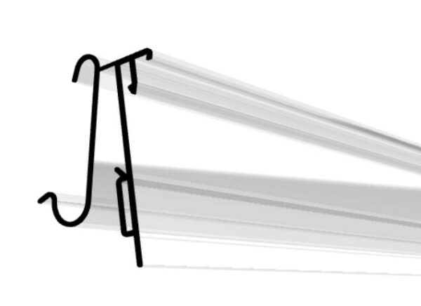 ses imagotag vusion g1 shelf rail for tego shelf ,plastic shelf mounted rails for ses imagotag vusion,ds 5