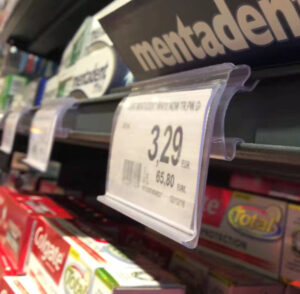 shelf data strip p25