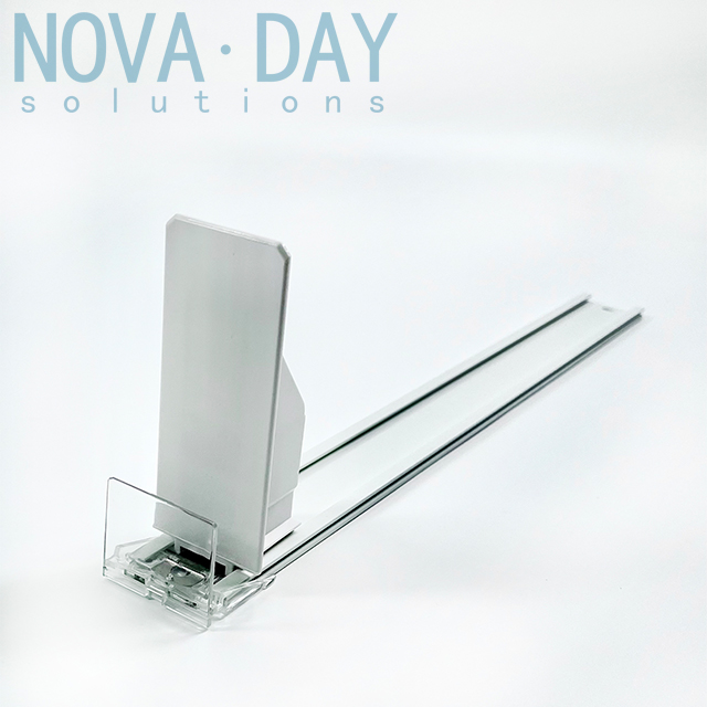 Banyan millimeter skrue Novaday Supply : Spring-loaded Plastic Shelf Pushers for deodorant,shampoo,tooth  paste Pack