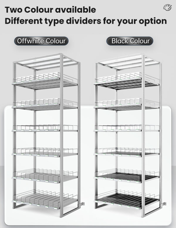 dynamic rolling shelving system