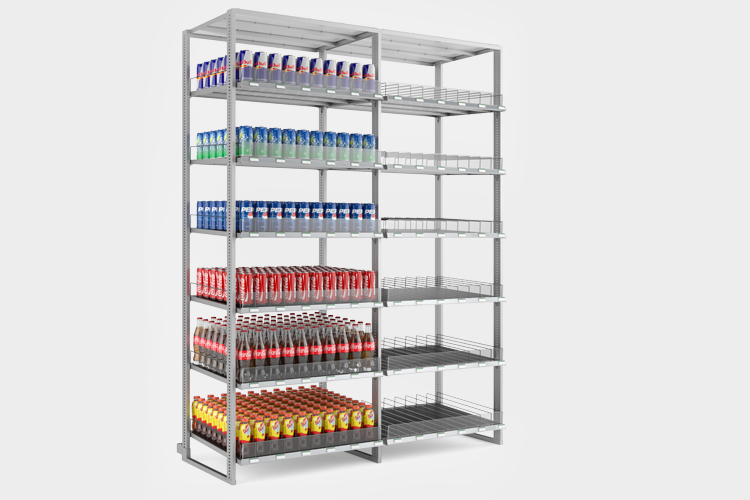 shelf roller rack