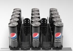 bottle glides with pushers