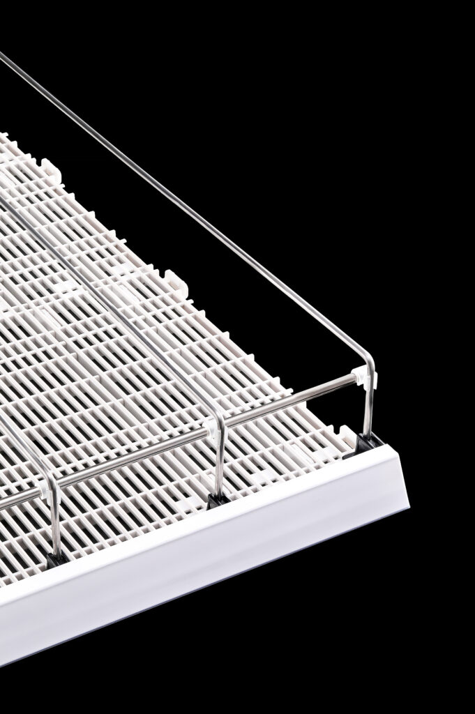 Shelf Gravity Feed Sliding Mat with Metal Dividers-Hangzhou Novaday
