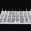 shelf gravity feed sliding mat with plastic dividers (2)