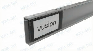 plastic esl mounting rail for vusion easylock electronic shelf labels.