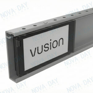 plastic esl mounting rail for vusion easylock electronic shelf labels.