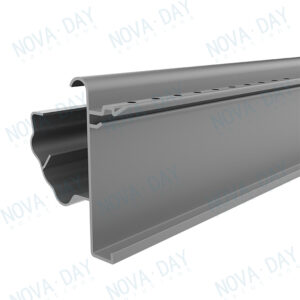 plastic shelf edge mounting rail vusion easylock pvc esl rail for electronic shelf labels