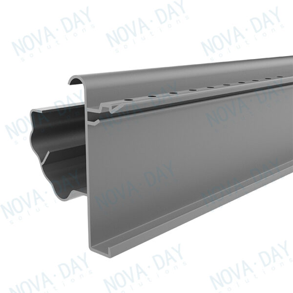 Plastic Shelf Edge Mounting Rail Vusion EasyLock PVC ESL Rail for ...
