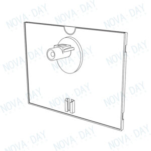 reflex sign holder for arm – us a6 face out graphic holder