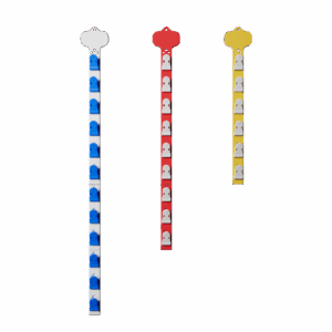 custom plastic hanging clip strips for supermarket shelf display with anti slip pads