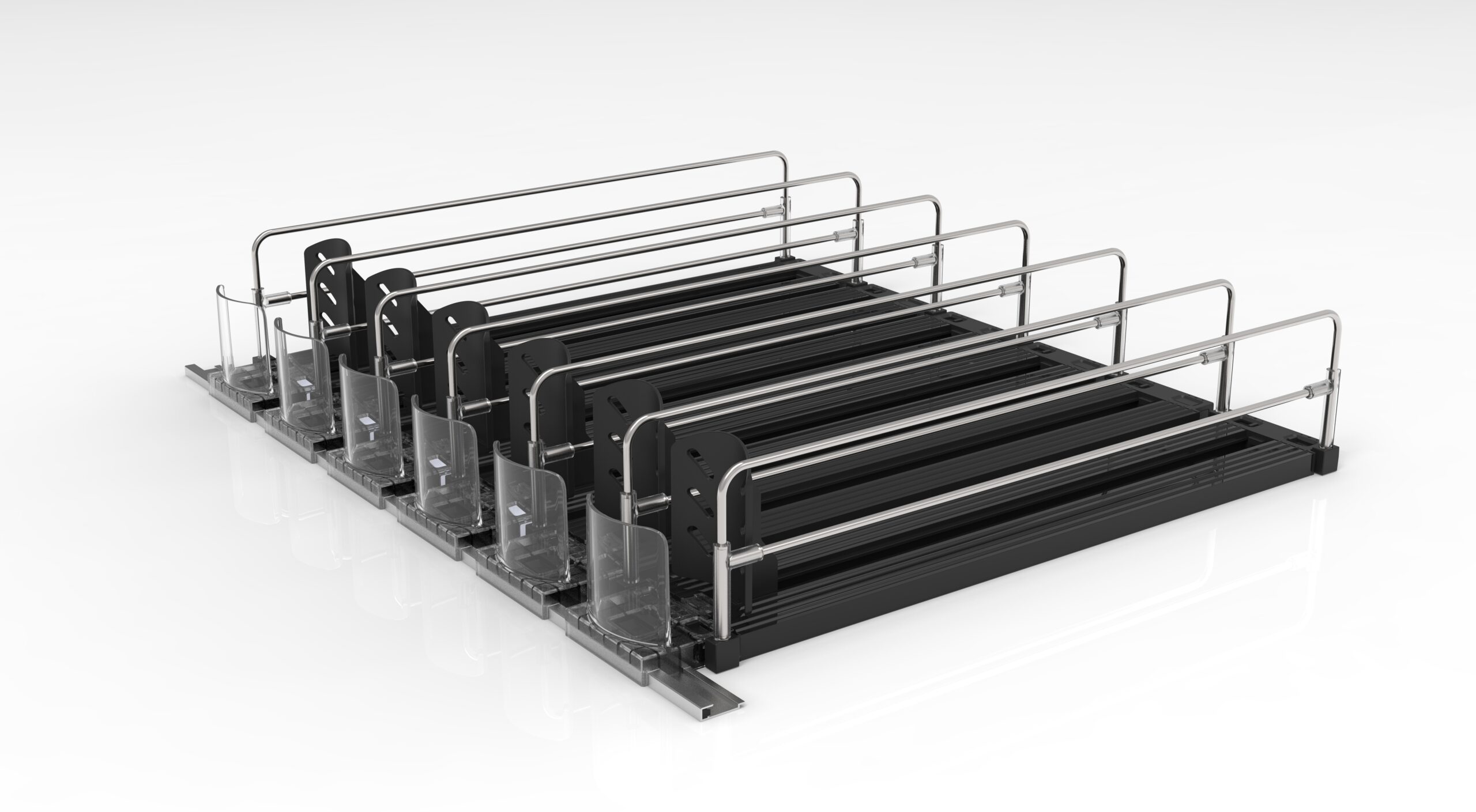 new easy lock self adjusted beverage bottle / can pusher