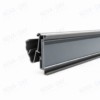 flip in esl & paper price tag mounting rail compatible with solum electronic shelf labels