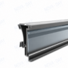 flip in esl & paper price tag mounting rail compatible with solum electronic shelf labels