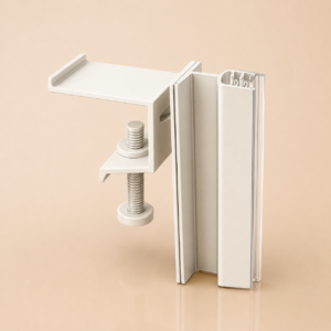 channel mount grip tite hinged sign holder for retail gondola shelves, flexible & rigid versions available