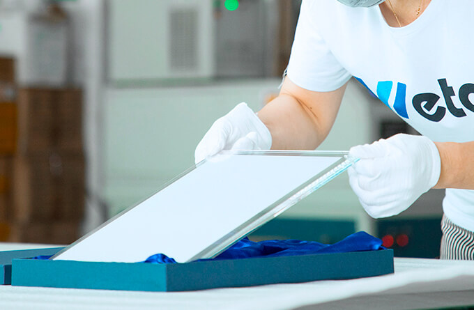 Quality inspection and rollout packing