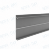 adhesive plastic shelf edge rail compatible with hanshow polaris esl