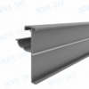 adhesive plastic shelf edge rail compatible with hanshow polaris esl