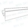 adhesive plastic shelf edge rail compatible with hanshow polaris esl